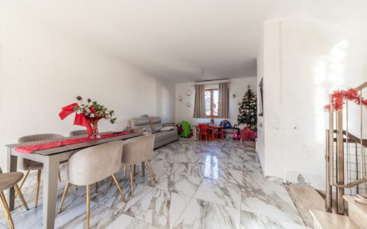 COLLEFIORITO, VILLA A SCHIERA CON GIARDINO